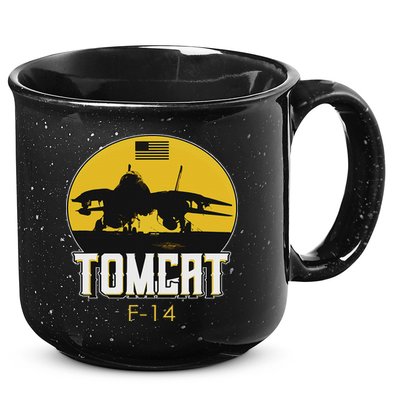 F 14 Tomcat Fighter Jet 15oz Campfire Ceramic Mug