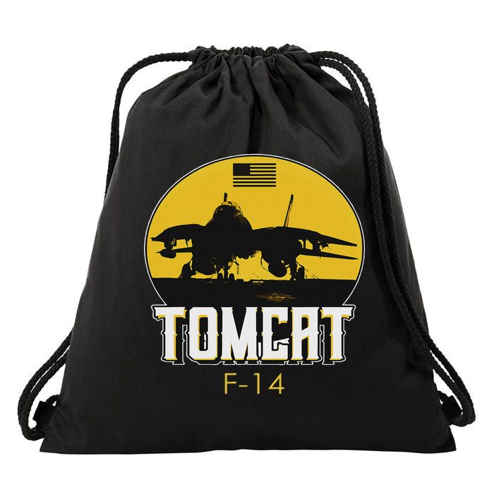 F 14 Tomcat Fighter Jet Drawstring Bag