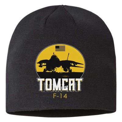 F 14 Tomcat Fighter Jet Sustainable Beanie