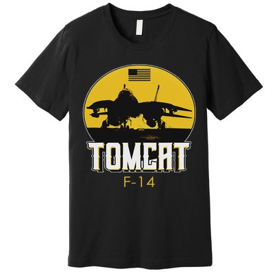 F 14 Tomcat Fighter Jet Premium T-Shirt