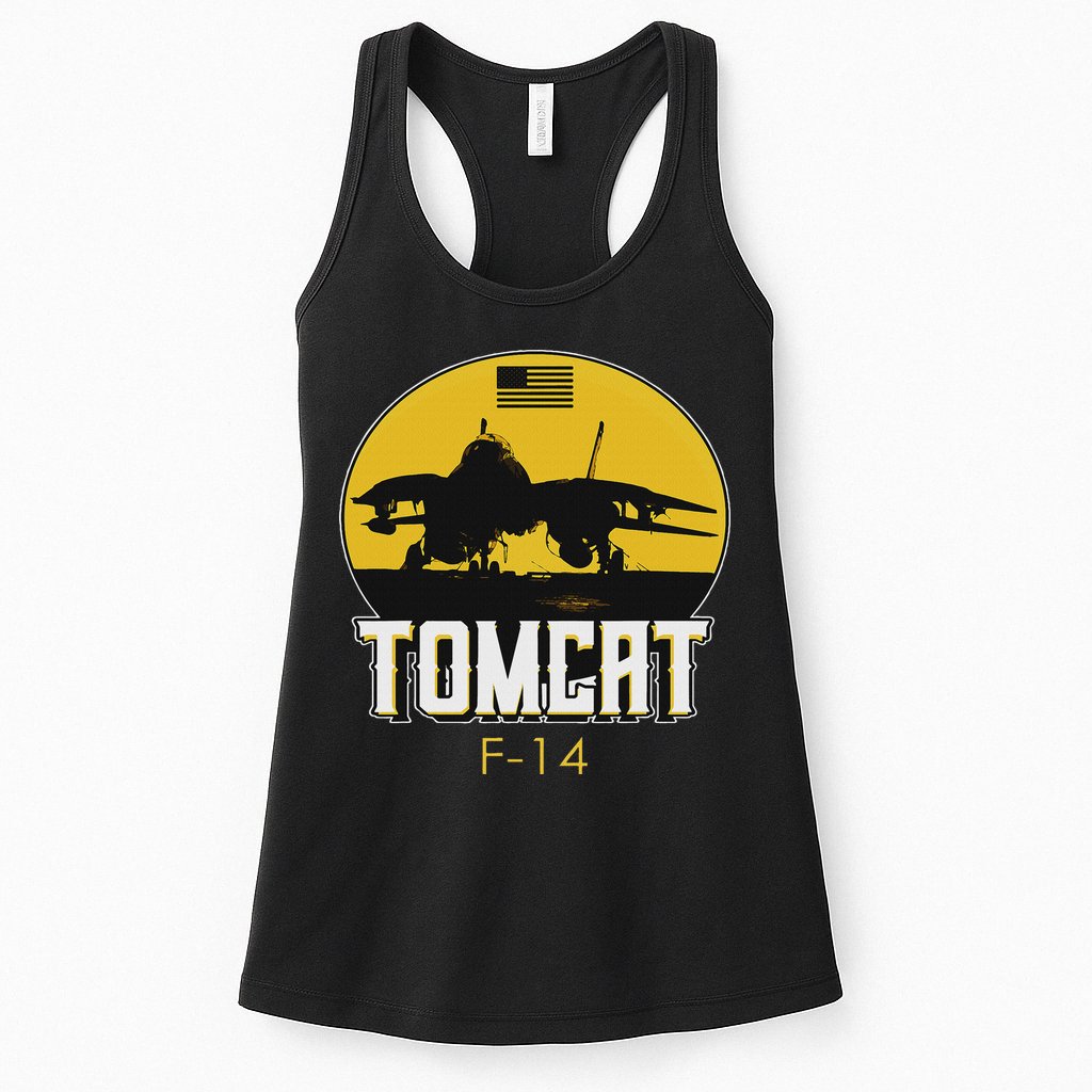 F 14 Tomcat Fighter Jet Womens Tank Top