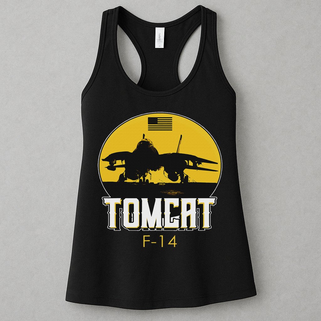 F 14 Tomcat Fighter Jet Womens Tank Top