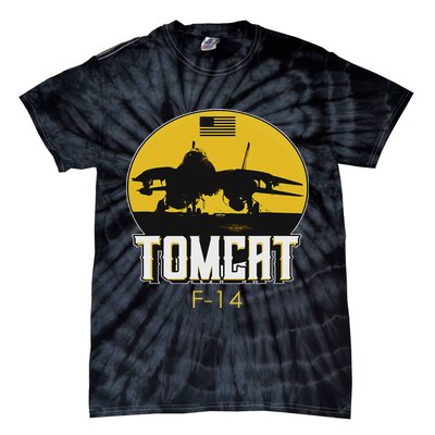F 14 Tomcat Fighter Jet Tie-Dye T-Shirt