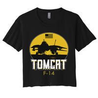 F 14 Tomcat Fighter Jet Crop Top