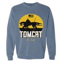 F 14 Tomcat Fighter Jet Garment-Dyed Sweatshirt