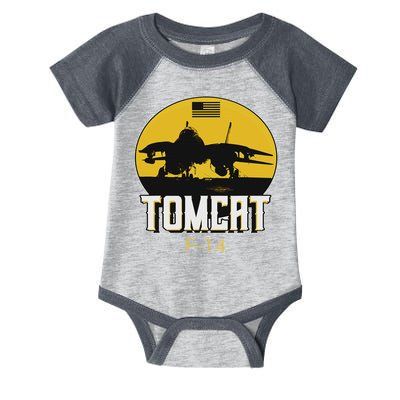 F 14 Tomcat Fighter Jet Infant Baby Jersey Bodysuit
