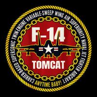 F 14 Tomcat Fighter Jet Military Aircraft Design Wool Snapback Cap