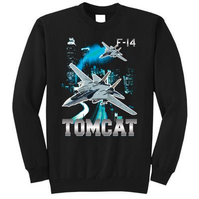 F 14 Tomcat Bootleg Style Tall Sweatshirt