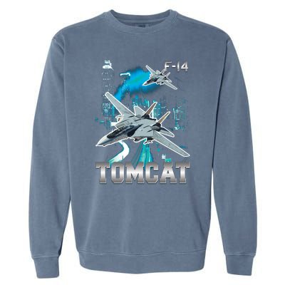 F 14 Tomcat Bootleg Style Garment-Dyed Sweatshirt