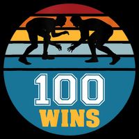 Funny 100 Wins Wrestling Gift Impact Tech Backpack