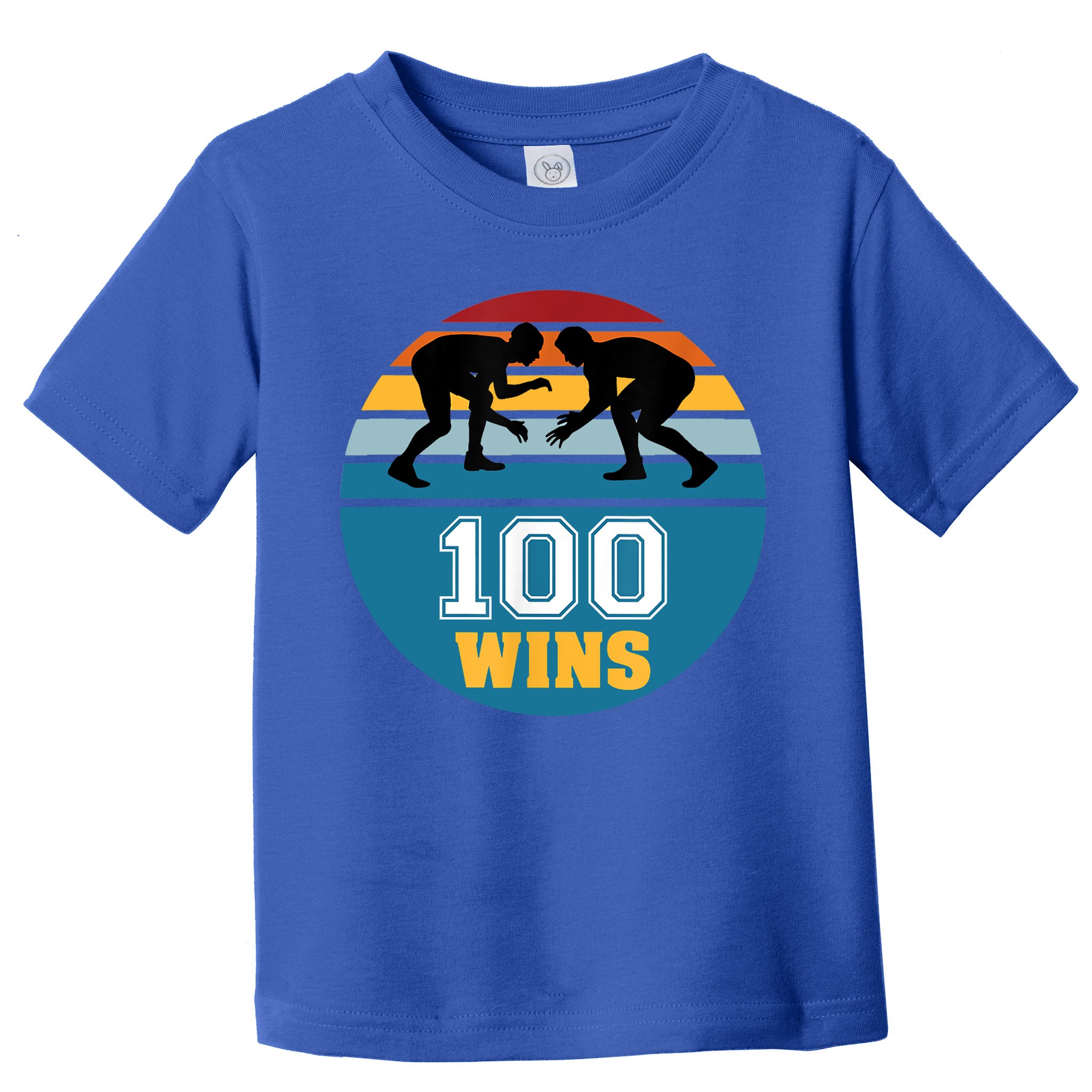 Funny 100 Wins Wrestling Gift Toddler T-Shirt