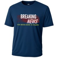 Funny 15 Year Work Anniversary 15th Employee Appreciation Cooling Performance Crew T-Shirt