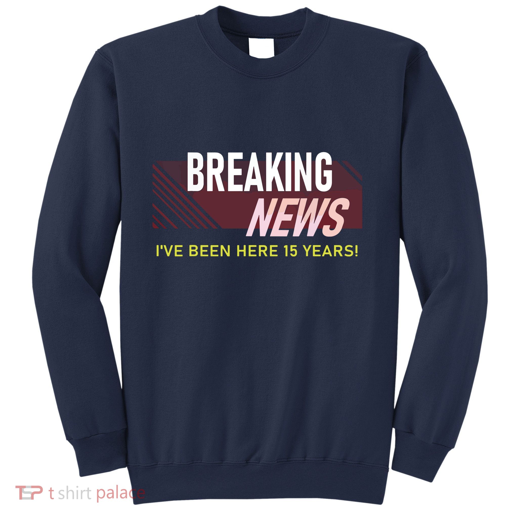 Funny 15 Year Work Anniversary 15th Employee Appreciation Sweatshirt