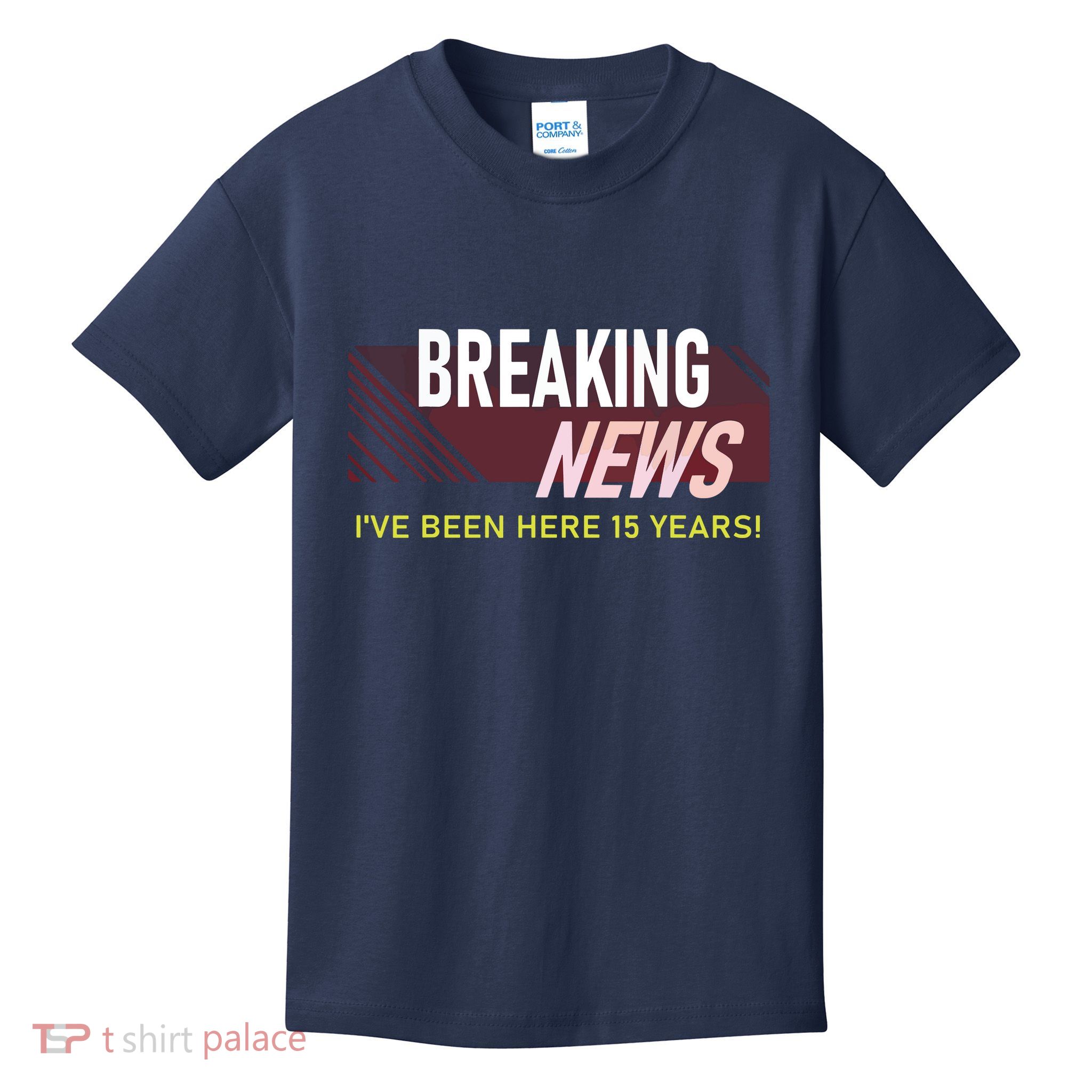 Funny 15 Year Work Anniversary 15th Employee Appreciation Kids T-Shirt