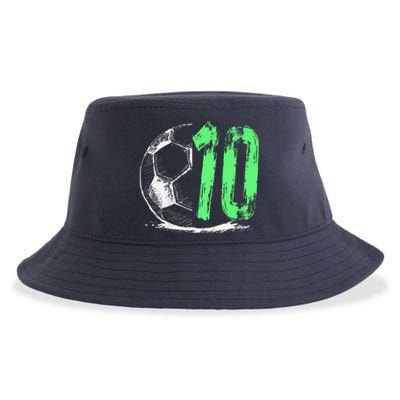 Football 10 Years Old Boy Birthday Party Sustainable Bucket Hat