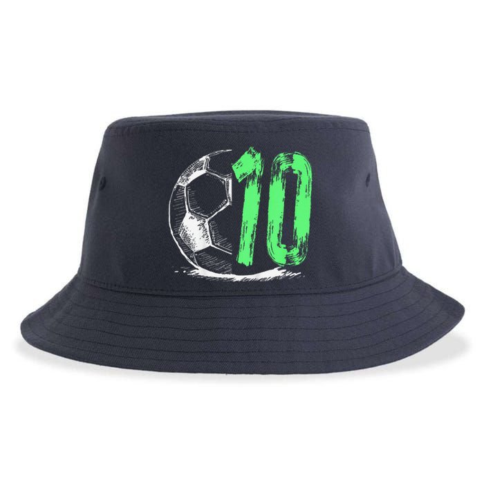 Football 10 Years Old Boy Birthday Party Sustainable Bucket Hat