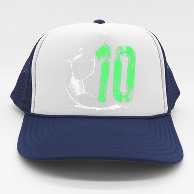 Football 10 Years Old Boy Birthday Party Trucker Hat