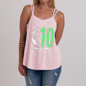 Football 10 Years Old Boy Birthday Party Women's Strappy Tank