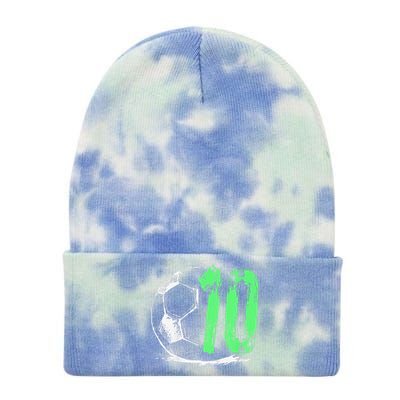 Football 10 Years Old Boy Birthday Party Tie Dye 12in Knit Beanie