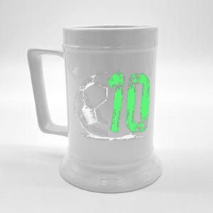 Football 10 Years Old Boy Birthday Party Beer Stein