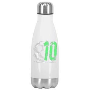 Football 10 Years Old Boy Birthday Party Stainless Steel Insulated Water Bottle