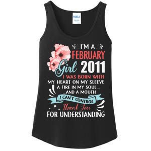 February 2011 12th Birthday Gift 12 Years Old Ladies Essential Tank