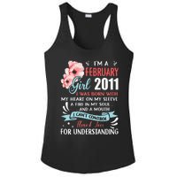 February 2011 12th Birthday Gift 12 Years Old Ladies PosiCharge Competitor Racerback Tank