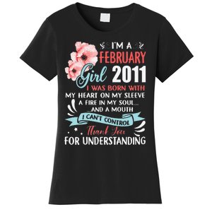 February 2011 12th Birthday Gift 12 Years Old Women's T-Shirt