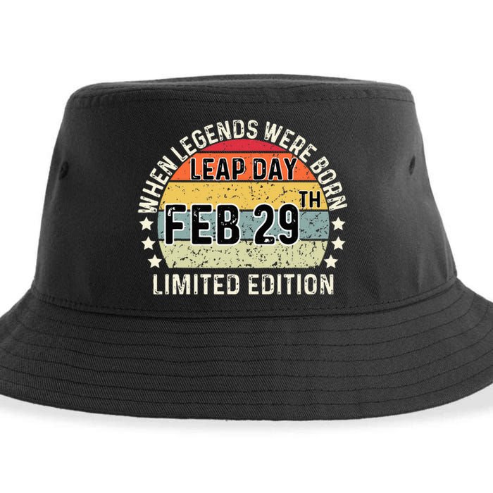 February 29 Birthday Leap Year Sustainable Bucket Hat