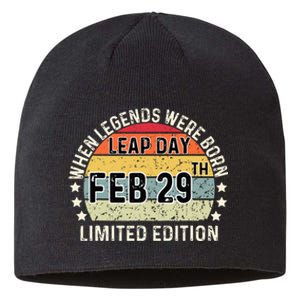 February 29 Birthday Leap Year Sustainable Beanie