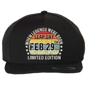 February 29 Birthday Leap Year Wool Snapback Cap