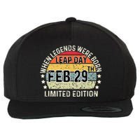 February 29 Birthday Leap Year Wool Snapback Cap