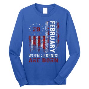 February 29 Birthday For Leap Year Long Sleeve Shirt