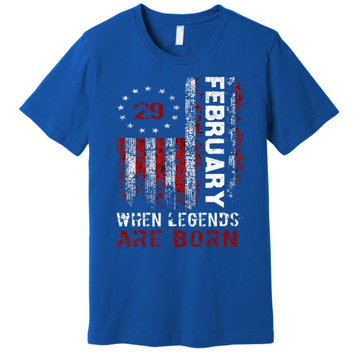 February 29 Birthday For Leap Year Premium T-Shirt