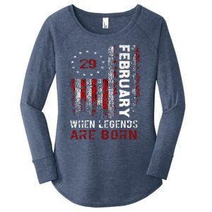 February 29 Birthday For Leap Year Women's Perfect Tri Tunic Long Sleeve Shirt