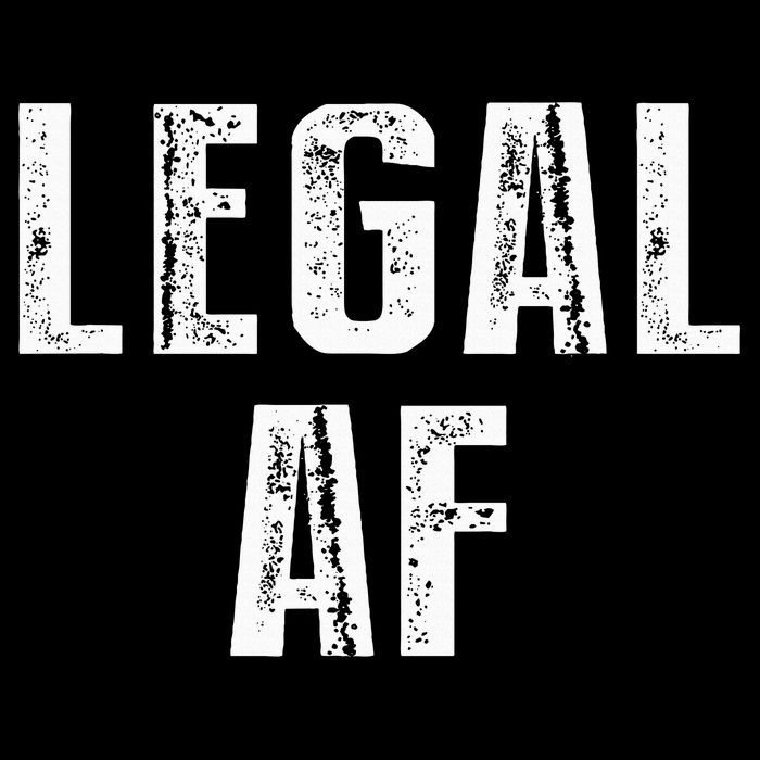 Funny 21st Birthday Gift Legal Af 21 Years Old Hoodie