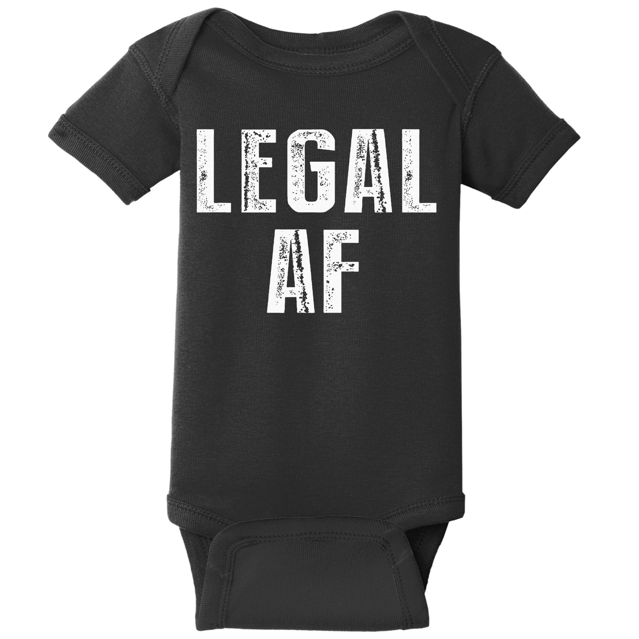 Funny 21st Birthday Gift Legal Af 21 Years Old Baby Bodysuit