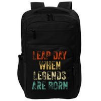 February 29 Birthday Cool Leap Year Impact Tech Backpack