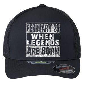 February 29 Birthday Cool Leap Year Flexfit Unipanel Trucker Cap