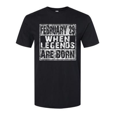 February 29 Birthday Cool Leap Year Softstyle® CVC T-Shirt