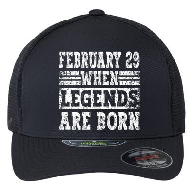 February 29 Birthday Cool Leap Year Flexfit Unipanel Trucker Cap