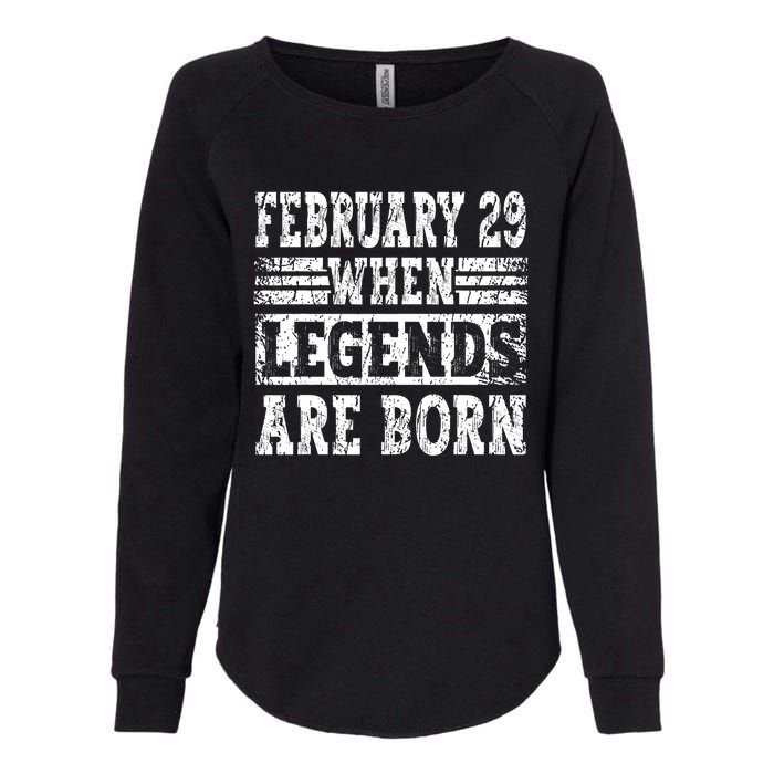 February 29 Birthday Cool Leap Year Womens California Wash Sweatshirt