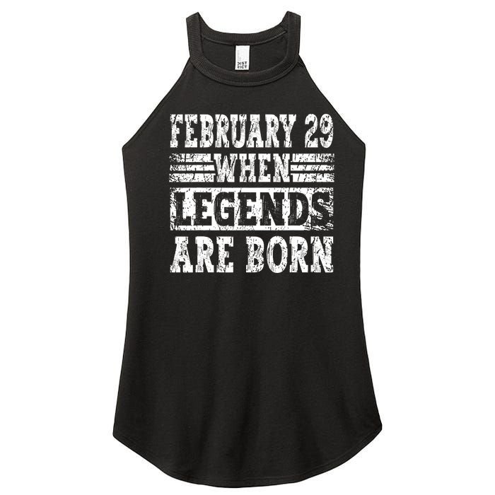 February 29 Birthday Cool Leap Year Women's Perfect Tri Rocker Tank