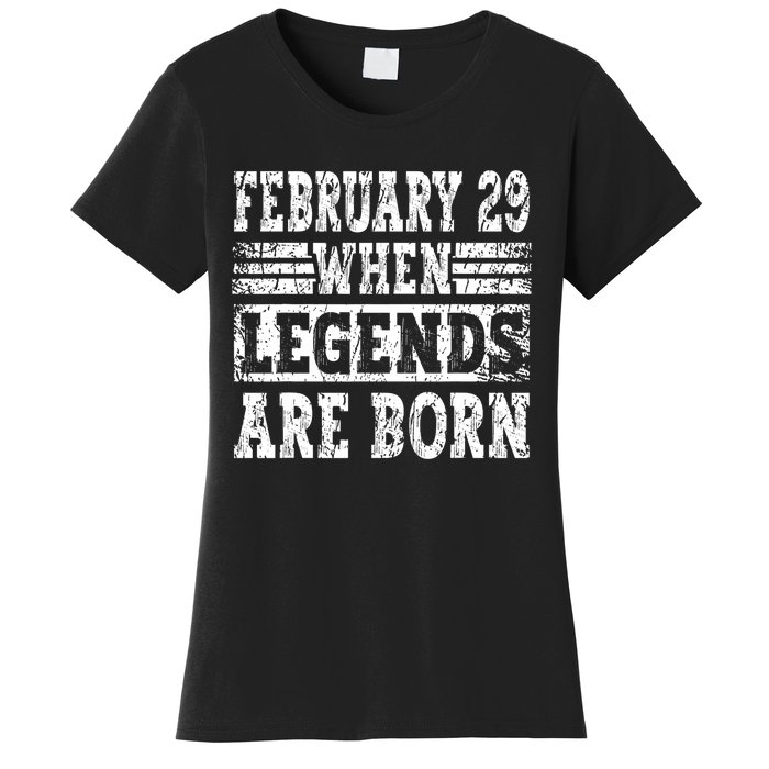 February 29 Birthday Cool Leap Year Women's T-Shirt