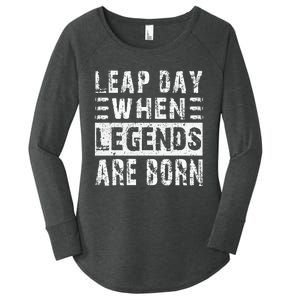 February 29 Birthday Cool Leap year Women's Perfect Tri Tunic Long Sleeve Shirt