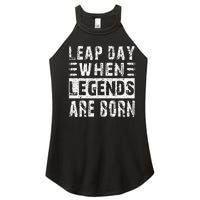 February 29 Birthday Cool Leap year Women's Perfect Tri Rocker Tank