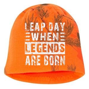 February 29 Birthday Cool Leap year Kati - Camo Knit Beanie