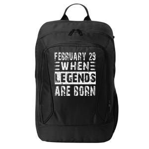 February 29 Birthday Cool leap year City Backpack