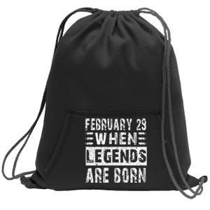 February 29 Birthday Cool leap year Sweatshirt Cinch Pack Bag