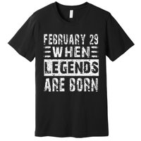 February 29 Birthday Cool leap year Premium T-Shirt